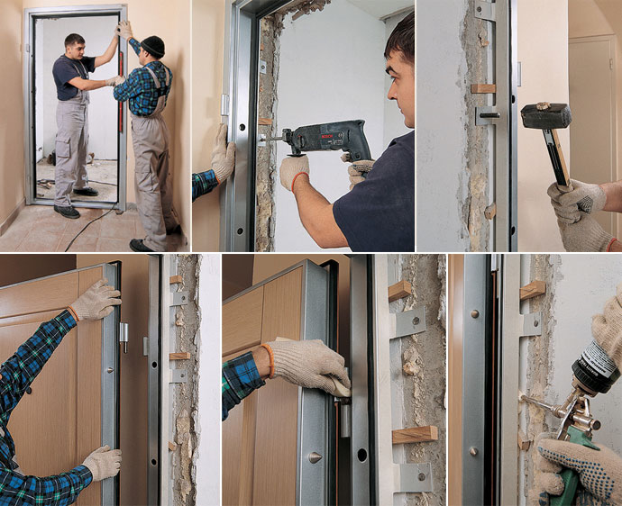 Как сделать металлическую дверь из уголка своими руками | Интернет-магазин «УралСибМет»
